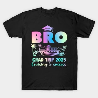 Graduation Cruise Crew Class of 2025 Senior Graduation Cruise Gift For Men Father day T-Shirt